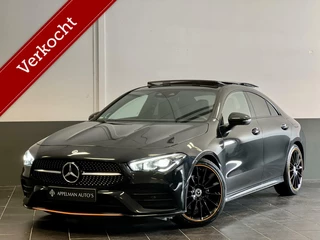 Hoofdafbeelding Mercedes-Benz CLA Mercedes CLA-klasse 220 4MATIC AMG Edition 1 | Pano | Burmester | Dodehoek |