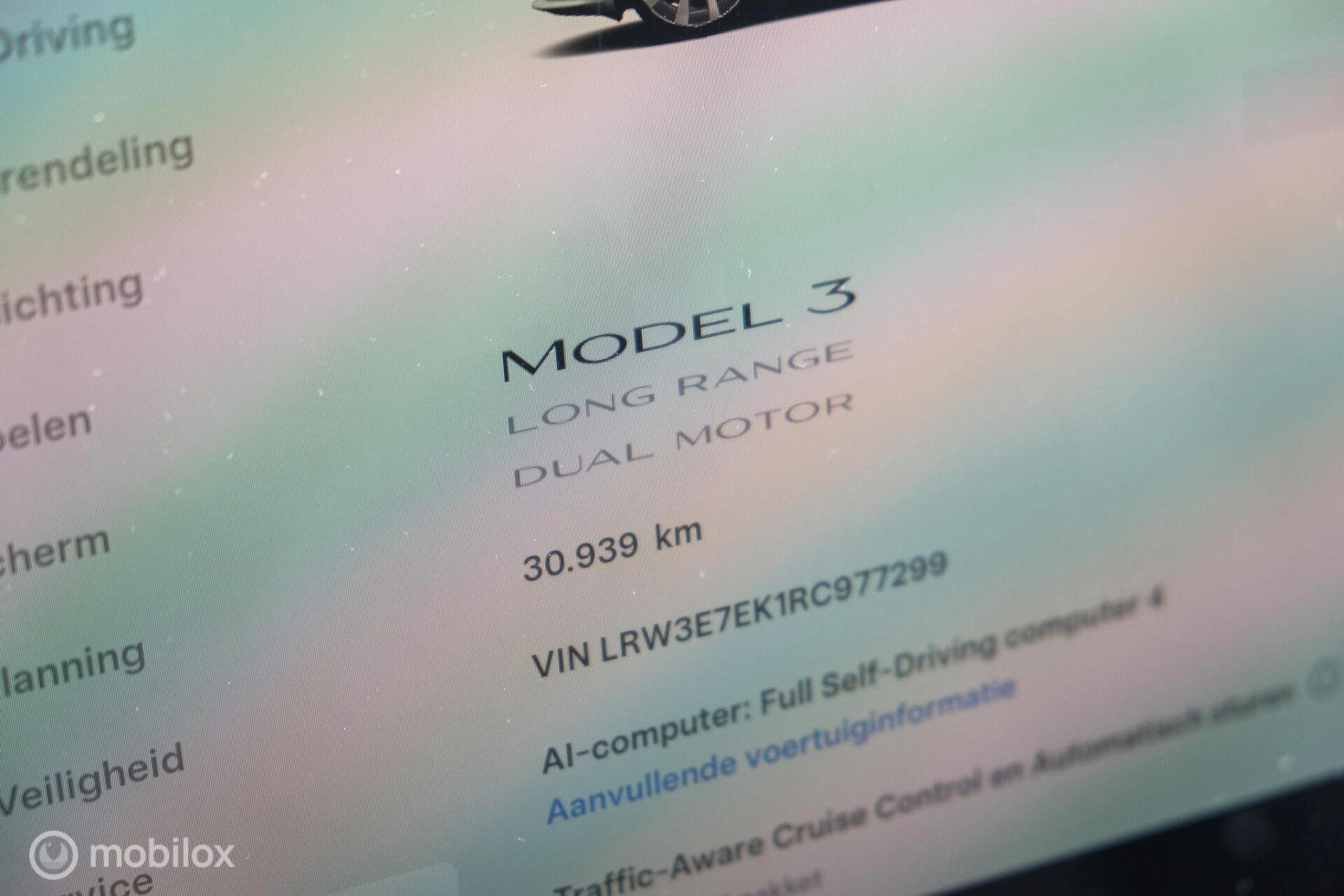 Hoofdafbeelding Tesla Model 3