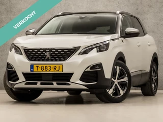 Peugeot 3008 1.2 PureTech GT-Line Sport Automaat (APPLE CARPLAY, GROOT NAVI, PARELMOER, 360 CAMERA, TREKHAAK, LEDER, SPORTSTOELEN, KEYLESS, GETINT GLAS, LED KOPLAMPEN, NIEUWSTAAT)