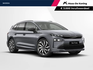 Škoda Enyaq iv Sportline Elektromotor 210 kW / 286 PK SUV 21'' velgen | Panoramisch schuif/kanteldak | wegklapbare trekhaak