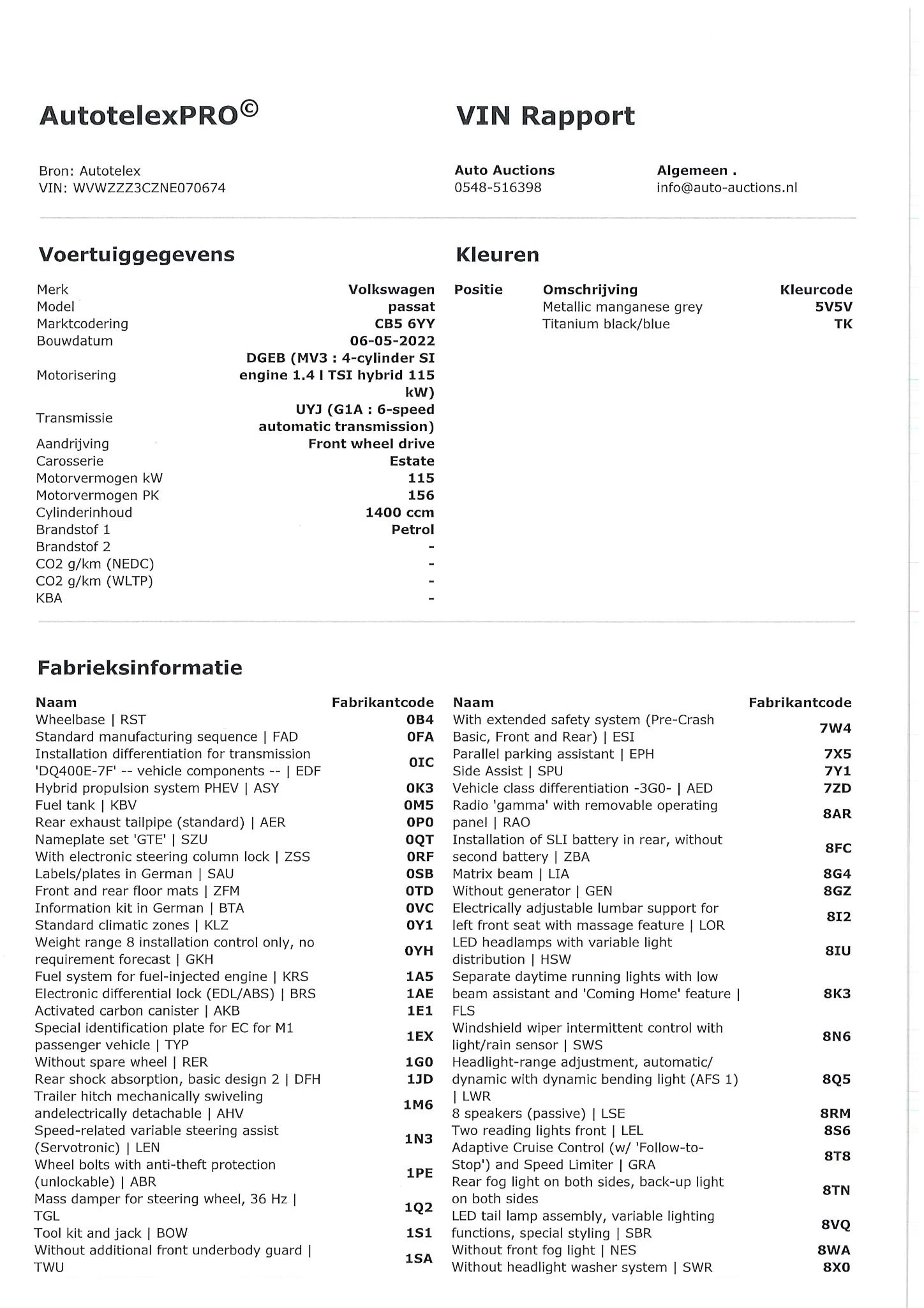 Hoofdafbeelding Volkswagen Passat