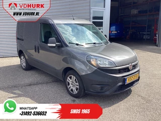 Fiat Doblò Cargo 1.6 MJ 105 pk 3Pers./ Airco/ Cruise/ Navi/ Trekhaak
