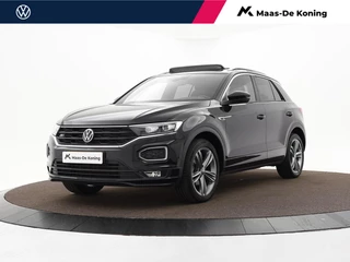 Hoofdafbeelding Volkswagen T-Roc Volkswagen T-Roc 1.5 TSI 150pk DSG R-line Sport · Camera · Panoramadak · Apple/Android Car Play · Alarm · Trekhaak · 18'' Inch ·