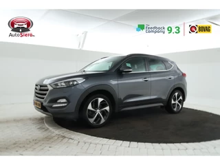 Hyundai Tucson 1.6 T-GDi Premium 4WD leder, climate, stoelverw. en koeling etc.