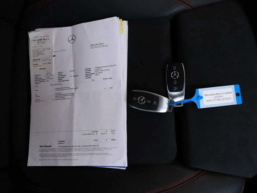 Hoofdafbeelding Mercedes-Benz A-Klasse