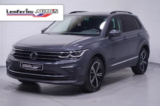 Volkswagen Tiguan 2.0 TDI 150 pk Aut. Grijs Kenteken 2-Zits Navi Panoramadak, LED IQ Light Koplampen, Trekhaak Wegklapbaar
