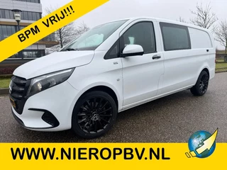 Mercedes-Benz Vito 116CDI L3H1 Dubbelcabine 6 Pers Automaat Airco Navi Cruisecontrol FACE LIFT BPM VRIJ
