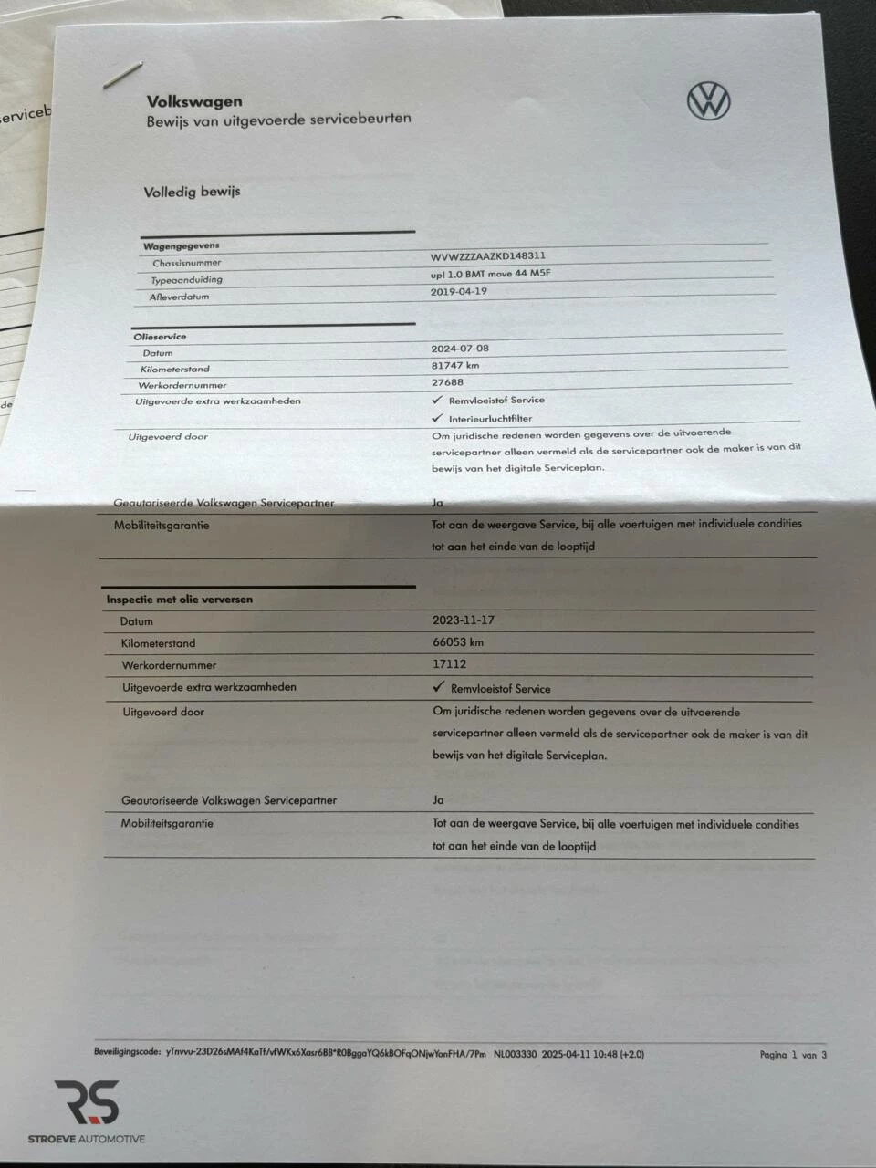 Hoofdafbeelding Volkswagen up!