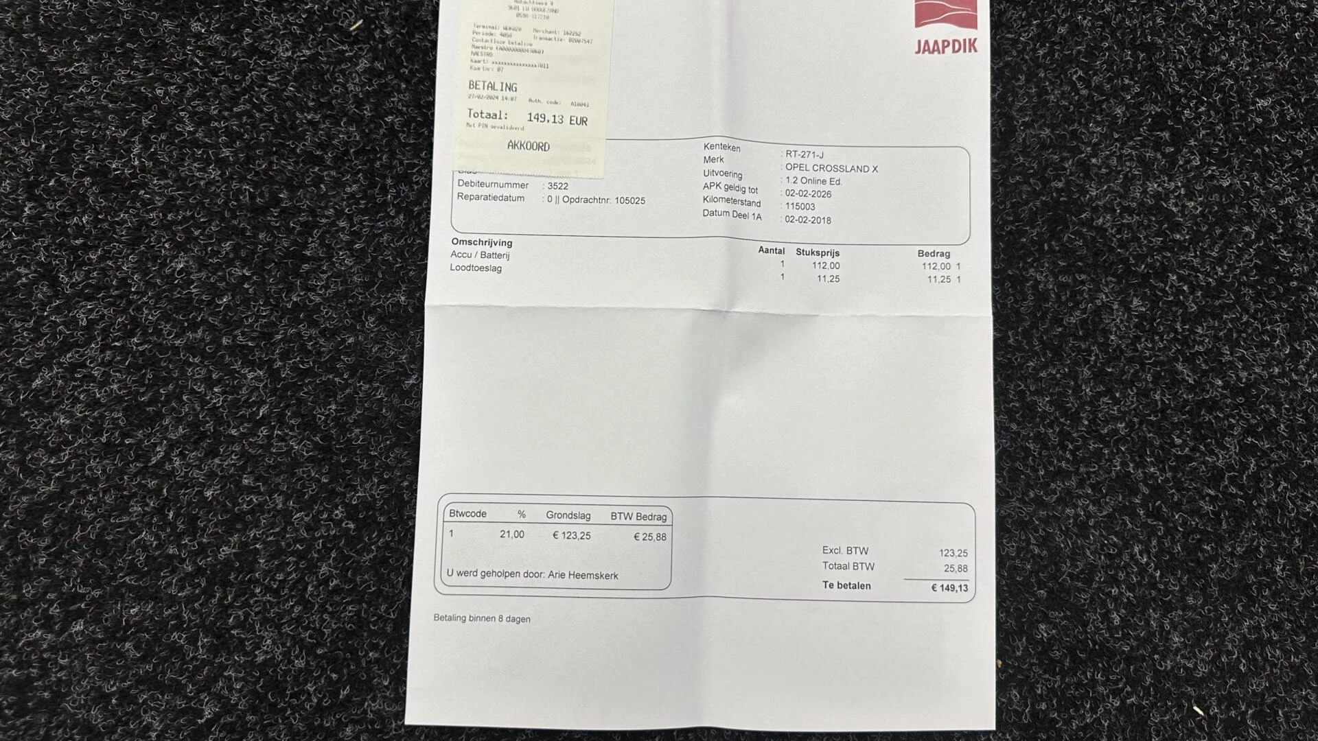 Hoofdafbeelding Opel Crossland X