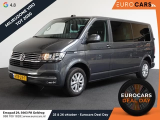 Volkswagen Transporter 2.0 TDI L2H1 28 Dubbele Cabine Highline Automaat Airco Cruise Control adaptief Parkeersensoren Trekhaak