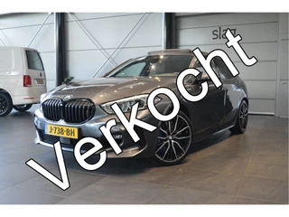 BMW 1 Serie 118i M-Sport navi leer pano camera cruise 19 inch 140 pk !!
