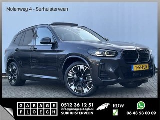 Hoofdafbeelding BMW iX3 BMW iX3 High Executive 80 kWh M-Sport HUD Pano Adapt.Cruise Memory Harmen kardon