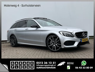 Hoofdafbeelding Mercedes-Benz C-Klasse Mercedes-Benz C-Klasse Estate 250 Prestige AMG Pano.dak Leer Stoelverw. Camera