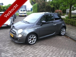 Fiat 500 0.9 TwinAir Turbo 500S vol leer to toon kleur