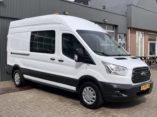 Ford Transit 350 2.0 TDCI L3H3 Airco Cruise controle Kastinrichting Standkachel Omvormer Trekhaak 2800kg Telefoonverbinding Werkplaats inrichting Euro 6 Bpm vrij