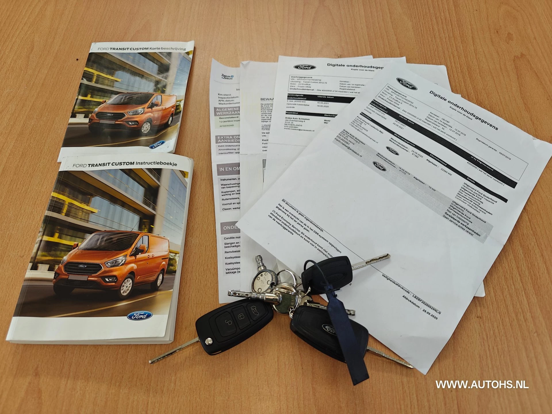 Hoofdafbeelding Ford Transit Custom