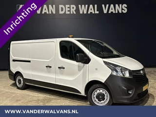 Opel Vivaro 1.6 CDTI 126pk L2H1 inrichting Euro6 Airco | Navigatie | Trekhaak | LED | Cruisecontrol Parkeersensoren, Bijrijdersbank