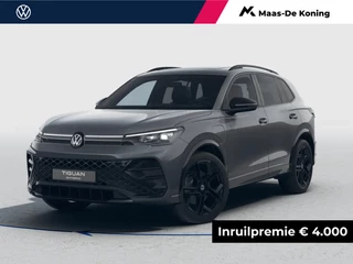 Volkswagen Tiguan R-Line Edition 1.5 eHybrid 204 pk 6 versn. DSG · Black Style Pakket · Comfort Pakket · Trekhaak inklapbaar, met elektrische ontgrendeling, incl. aanhangermanoeuvreerhulp Trailer Assist · Prijs is inclusief inruilpremie