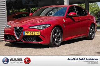 Hoofdafbeelding Alfa Romeo Giulia Alfa Romeo Giulia 2.9 V6 Quadrifoglio My2019 Carplay H&K Rosso Competizione
