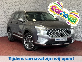 Hyundai Santa Fe 1.6 T-GDI PHEV PREMIUM 7P AWD LEER ELEK.KLEP CAMERA NAVI STOEL/STUUR VERW. PLUG IN HYBRID phev