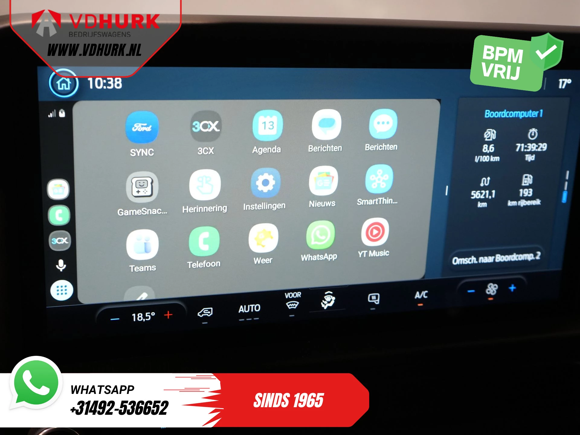 Hoofdafbeelding Ford Transit Custom