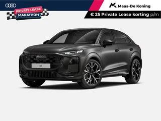 Audi Q3 Sportback 1.5 200kW e-hybrid S edition · Mateffect Lak · Techniekpakket Plus · MMI experience pro · Panorama-glasdak