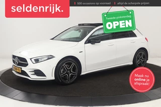 Mercedes-Benz A-klasse 250e AMG | Panoramadak | Stoelverwarming |  Carplay | Navigatie | Full LED | Half leder | Sportstoelen | Park Assist