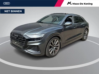 Audi Q8 55 TFSIe 381pk Tiptronic Quattro Pro Line S · Panoramadak · 360 Camera · Wegklapbare Trekhaak · Apple/Android Car Play · Luchtvering · 21'' Inch ·