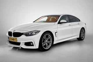 Hoofdafbeelding BMW 4 Serie BMW 4-serie Gran Coupé 420i M-sport Corporate Lease (NL-auto, Trekhaak, Navi, Cruise Con, Climate con, etc)