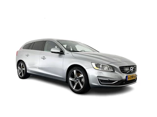 Volvo V60 2.4 D6 AWD Plug-In Hybrid Summum *DYNAMO MAAKT LAWAAI* Aut. *ADAPTIVE-CRUISE | FULL-LEATHER | XENON | NAVI-FULLMAP | MEMORY-PACK | CAMERA | SPORT-SEATS | 18''ALU | ECC | PDC | TOWBAR*