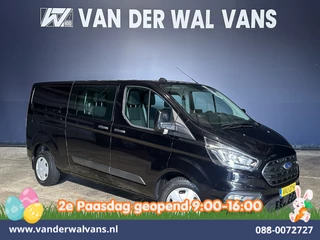 Ford Transit Custom 2.0 TDCI 130pk Automaat L2H1 Dubbele Cabine Euro6 Airco | 6-Zits | Navigatie | Cruisecontrol LED, Apple Carplay, Android Auto, Parkeersensoren