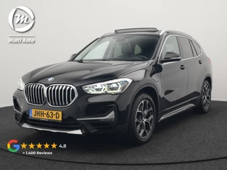 BMW X1 xDrive25e Sportline Plug In Hybrid 222pk Dealer O.H. PHEV | Trekhaak Afn. | Panodak | Head Up | Lederen Sportstoelen Verwarmd | LED Koplampen | Sfeerverlichting | Navigatie | Cruise Control | DAB |