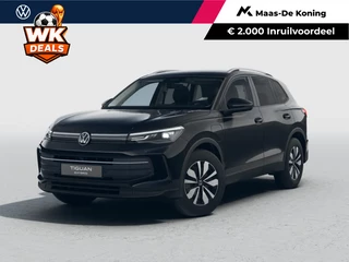 Hoofdafbeelding Volkswagen Tiguan Volkswagen Tiguan Limited Edition 1.5 eHybrid 204 PK 6 versn. DSG · Design Pakket Dark · Trekhaak inklapbaar, met elektrische ontgrendeling, incl. aanhangermanoeuvreerhulp Trailer Assist · Voorraad OUTLET · Prijs is inclusief inruilpremie ·