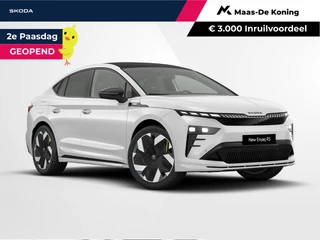 Škoda Enyaq coupé RS 340 PK | 21'' inch Vision Velgen | Business Upgrade Advanced | Trekhaak wegklapbaar | €3000,- inruilpremie