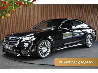 Mercedes-Benz S-Klasse 65 AMG Lang Pano 3D Burmester HUD 360 Massagestoelen Stoelverwarming Stoelventilatie Soft Close Nachtzicht