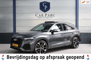 Audi Q5 50 TFSI e S edition 3x S-line BTW!/LED/VIRTUAL/B&O/SFEER/PANO/ALCANTARA+S.VERWARMING/21" LMV/CAM/ACC/ECC/12 MND GARANTIE!