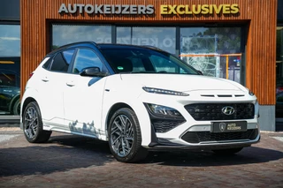 Hoofdafbeelding Hyundai Kona Hyundai Kona 1.6 T N-Line Camera Stoelvent. Stuurverw DAB+ Navigatie Keyless 200pk!