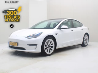 Tesla Model 3 Long-Range AWD 351pk 75 kWh FACELIFT [ TREKHAAK+WIT LEDER+WARMTEPOMP+AUTOPILOT+19 INCH+PREMIUM AUDIO ]