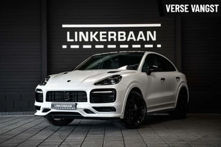 Porsche Cayenne Coupé 3.0 E-Hybrid Techart | Uniek | Vol opties | Panodak | Luchtvering | Bose | Sport Chrono | 22 inch | NL auto |