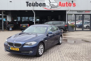 BMW 5-serie 520i High Executive Lederen interieur, Climate control, Cruise control, Navigatie