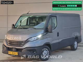 Iveco Daily 35S21 3.0L Automaat 210PK Laag Dak L2H1 2025-Model 3,5t Trekhaak LED Navi ACC Camera Parkeersensoren Euro6 L2 8m3 Airco