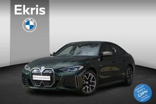 Hoofdafbeelding BMW i4 BMW i4 Gran Coupé M50 M Aerodynamicapakket | M Sportremsysteem Blau | M Adaptief onderstel | Variable Sport Steering | Parking Assistant | HiFi System