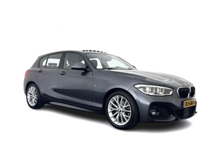 BMW 1 Serie 118d Executive M-Sportpack Aut. *PANO | ADAPTIVE-CRUISE | FULL-LED | HEATED-SPORTSEATS | MEMORY-PACK | CAMERA | KEYLESS | DAB | NAVI-FULLMAP | PRIVACY-GLASS | ECC | PDC | CRUISE | 17''ALU*