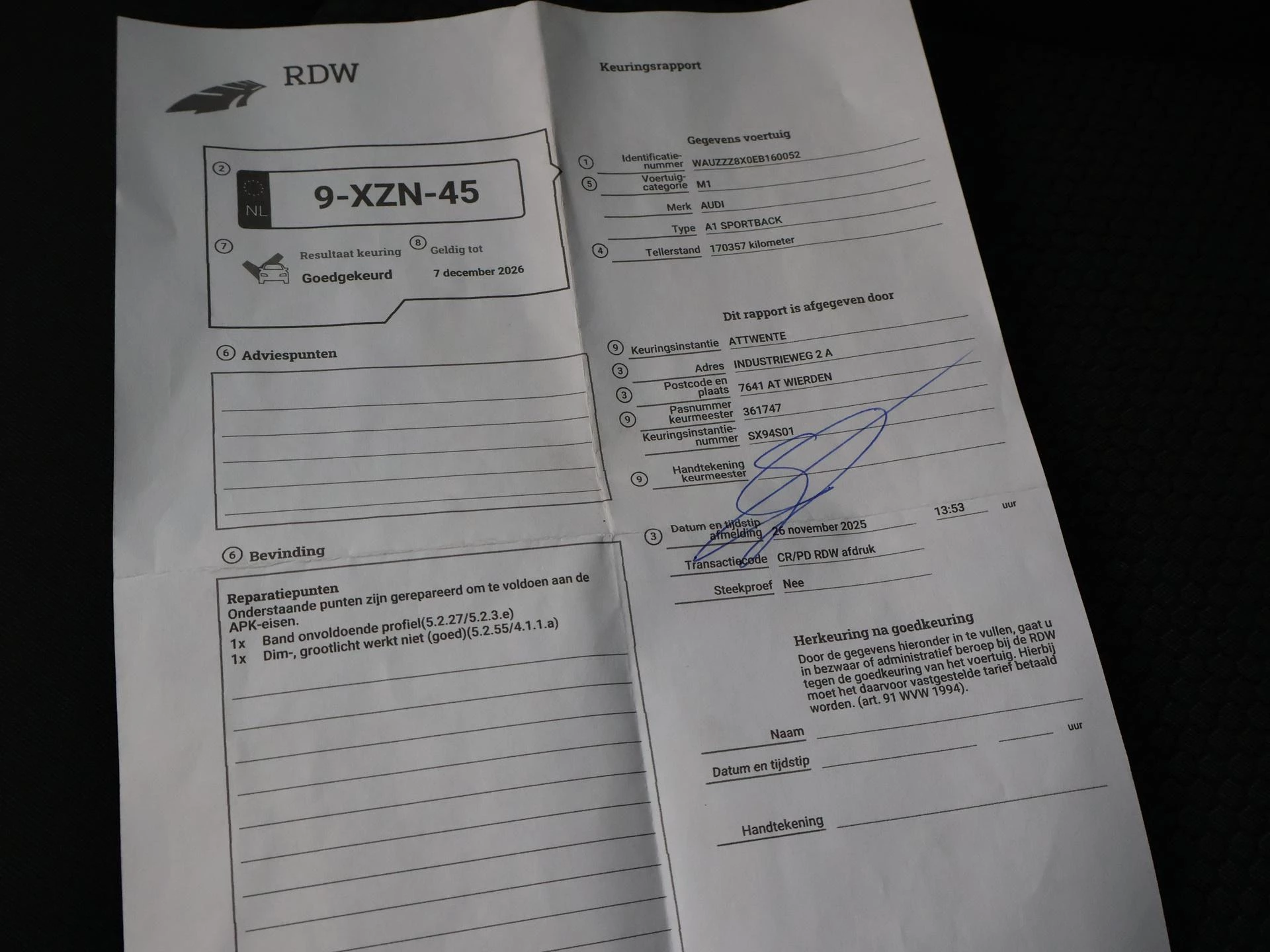 Hoofdafbeelding Audi A1 Sportback
