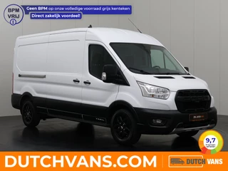 Ford Transit 2.0TDCi 170PK L3H2 Trail | Leder | Navigatie | Camera | Airco | 3-Zits | Trekhaak