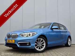 BMW 1-SERIE 118i EXECUTIVE AUTOMAAT/FULL LED/HALF LEDER/CAMERA/KEYLESS/CLIMATE/STOELVERWARMING