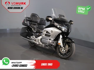 Hoofdafbeelding Honda GL 1800 Honda GL 1800 GoldWing MARGE/ ABS/ Koffers/ Cruise/ Topkoffer/ Radio