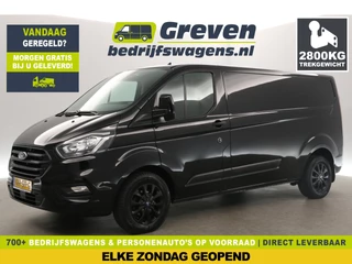 Ford Transit Custom 300 2.0 TDCI L2H1 Airco Cruise LED 2800KG Trekgew. Trekhaak 3 Persoons 16"LMV PDC Stoelverwarming