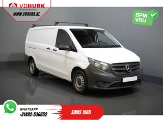 Mercedes-Benz Vito 116 CDI Aut. L2 RWD BPM VRIJ! Standkachel/ Navi/ Stoelverw./ Carplay/ Camera/ Cruise/ Trekhaak/ Airco