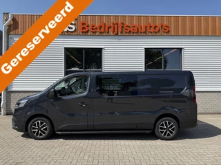 Renault Trafic 2.0 dCi 130pk T29 L2H1 DC 5 persoons Comfort / vaste prijs rijklaar € 19.950 ex btw / lease vanaf € 336 / donker grijs metallic / airco / cruise / trekhaak / euro 6 / bpm vrij !